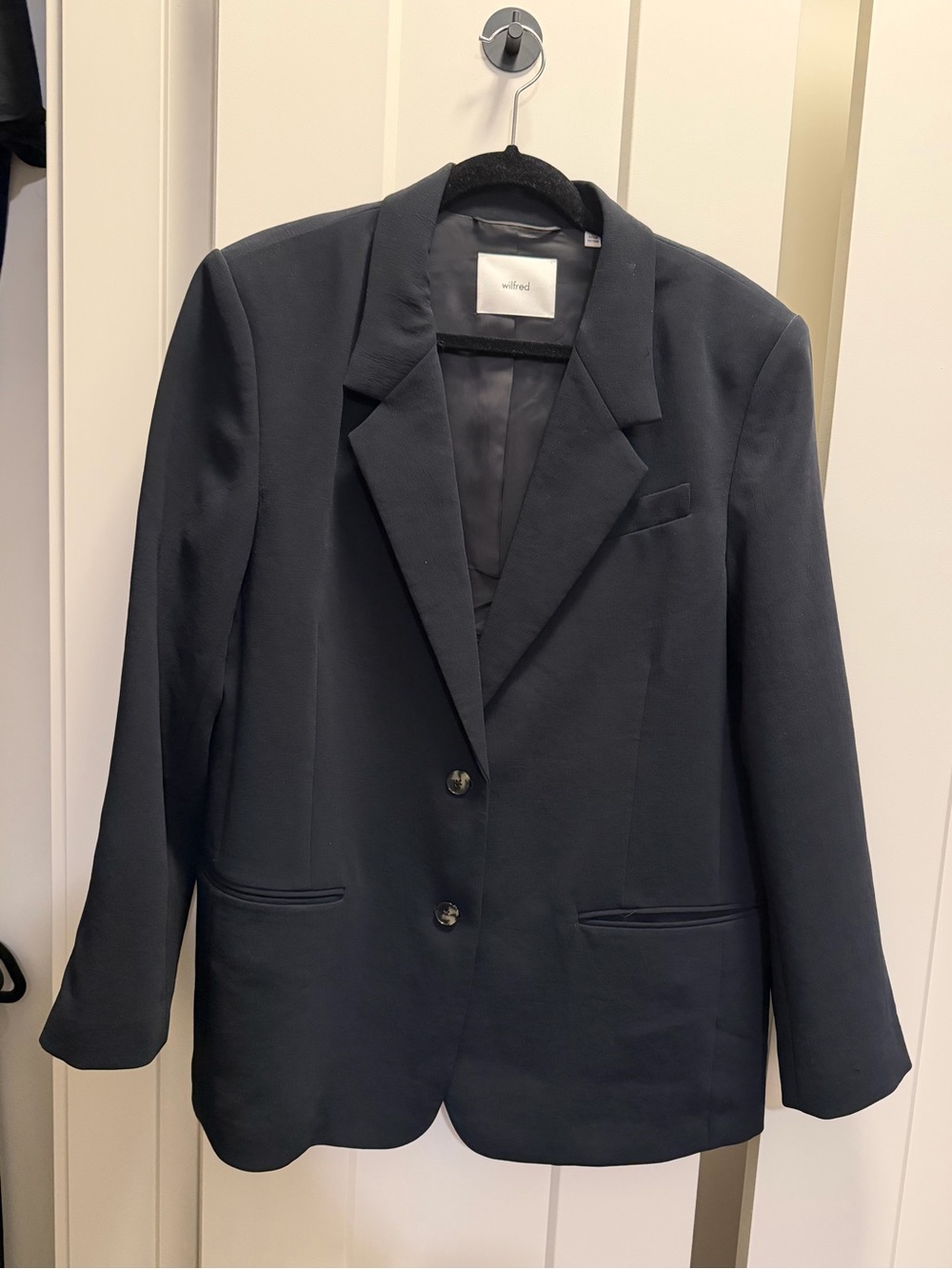 Wilfred Oversized Black Blazer